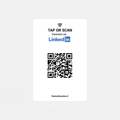 LinkedIn Connect Visitekaartje